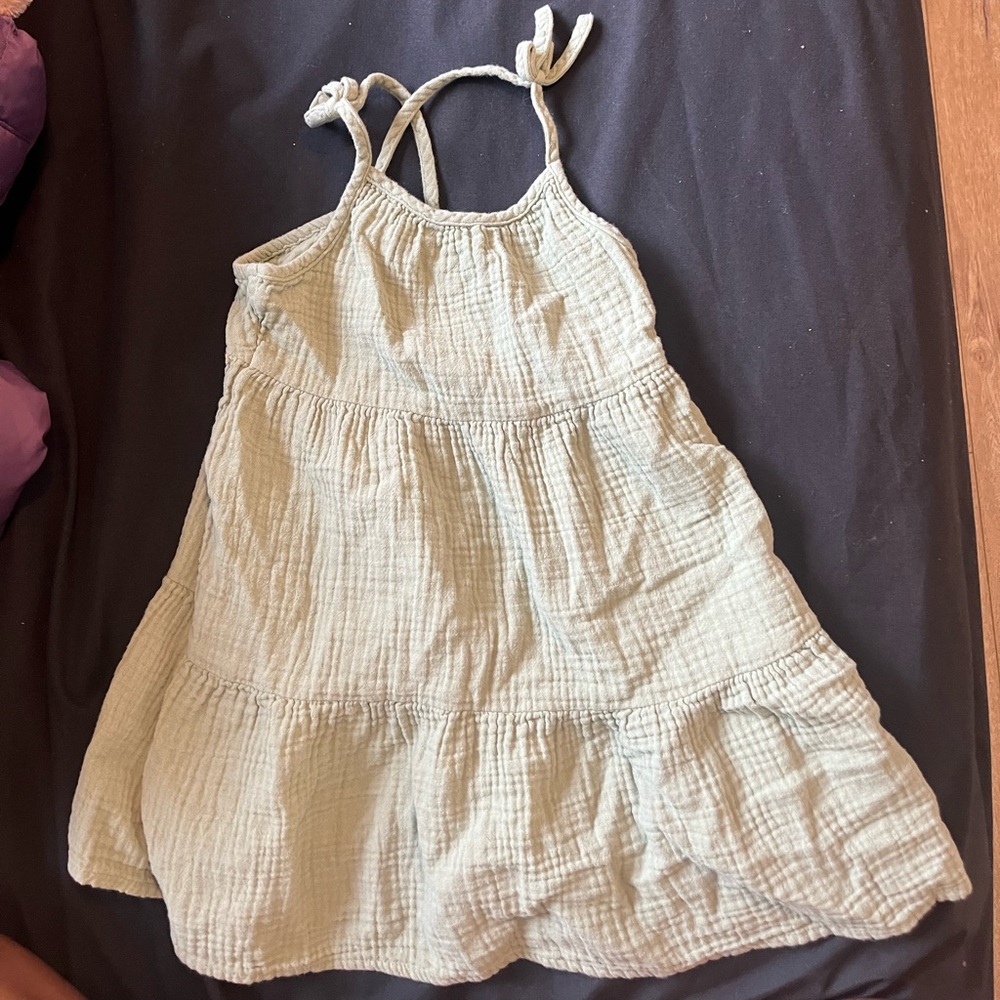 Cat & Jack Olive Green dress